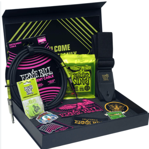 [3700166368743] Ernie Ball Electric Pack Accessoires Luxury Giftbox