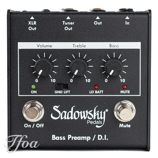 Sadowsky SBP1 Outboard Bass Preamp DI