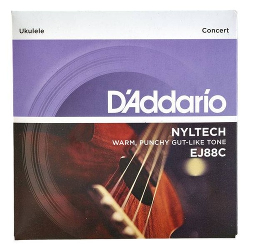 [EJ88C] D'Addario EJ88C Nyltech Ukulele Concert