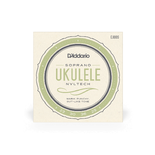 [EJ88s] D'Addario EJ88S Nyltech Ukulele Soprano