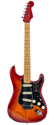 [118062773] Fender Ultra Luxe Stratocaster Plasma Red Burst MN
