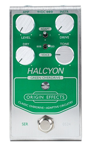 [OEX-0026-00] Origin Effects Halcyon Green Overdrive