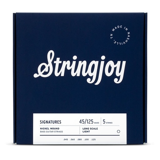 [SJ-NBA45125LS] Stringjoy Signatures B5L Long Bass Light 45-125