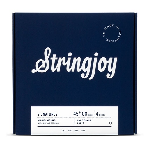 [SJ-NBA45100LS] Stringjoy Signatures B4L Long Bass Light 45-100