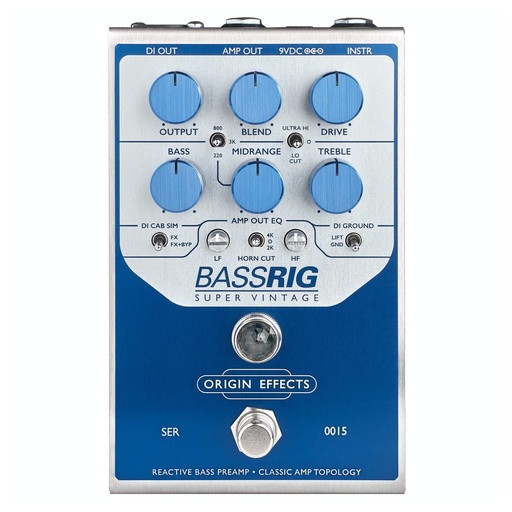 [BR-SV] Origin Effects BassRIG Super Vintage