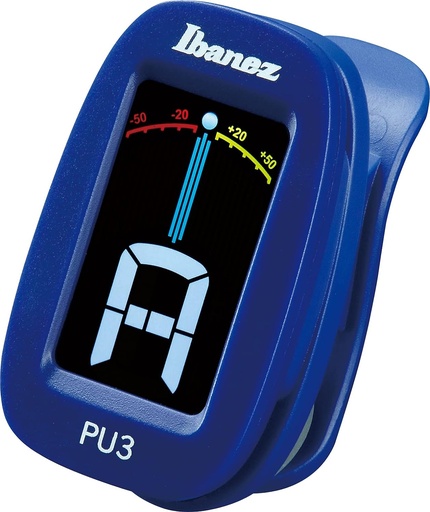 [PU3-BL] Ibanez PU3 Clip-on Tuner Blue