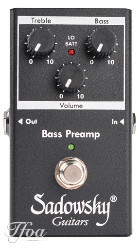 [SAC PED SBP 2] Sadowsky SBP2 Outboard Bass Preamp DI