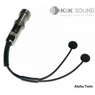 [k3d] K&K Aloha Twin Dual-Head Internal Pickup for Ukulele