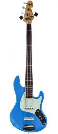 [CANT1-TT-MARLEY] Sandberg California TT 5 String Long Scale Marley Blue