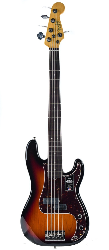 Fender American Pro II Precision Bass V 3 Color Sunburst