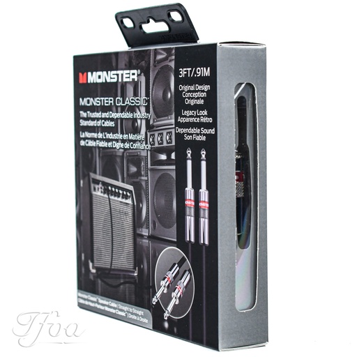 [MC-SP3] Monster Cable Classic Speaker Cable 3FT/0.9M