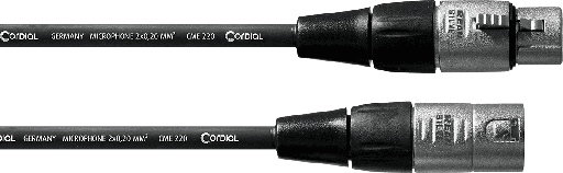 [ECL CFM5FM] Cordial Essentials 5M Microphone Cable