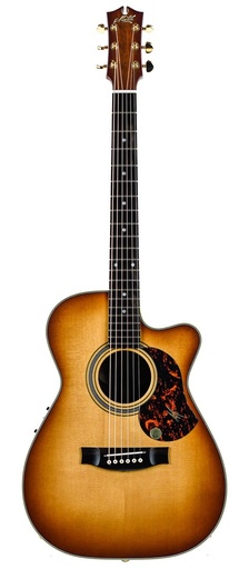 [MA-000099] Maton EBG808c Vintage Amber Burst Satin Nashville Cutaway