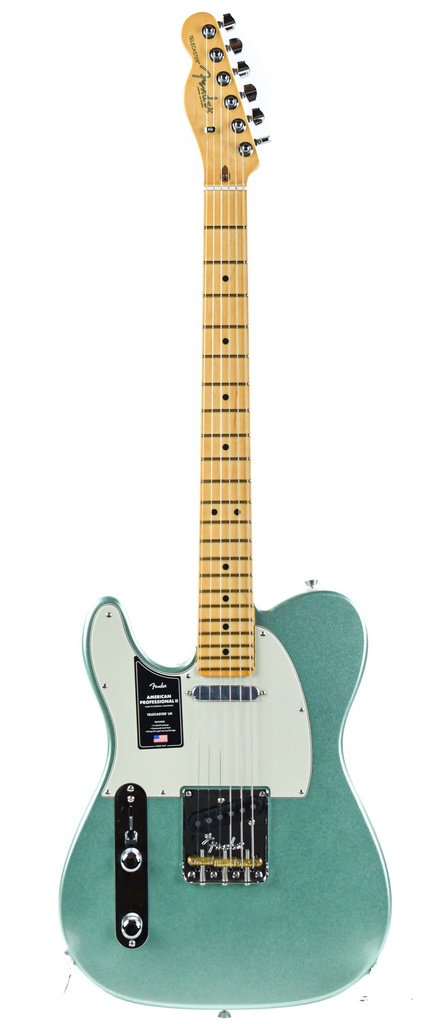 Fender American Pro II Telecaster Mystic Surf Green MN Lefty