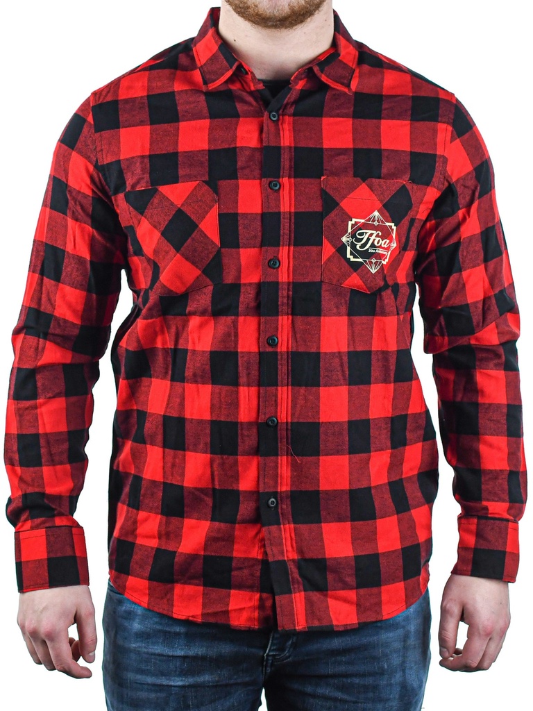 TFOA Long Sleeved Anniversary Logo Flannel Shirt