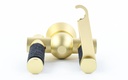 Bulldog Guitar Hanger Gold + Guitar Lock Gold