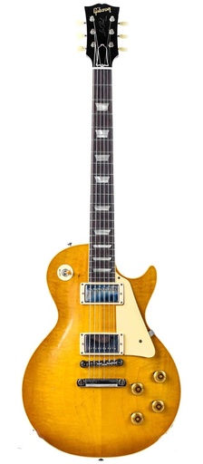 [LPR58LALBNH1] Gibson Custom Murphy Lab 1958 Les Paul Standard Lemon Burst Light Aged