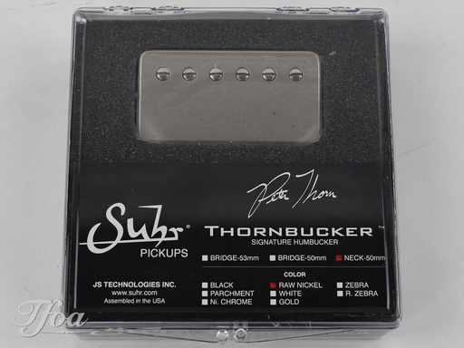 [STBN50] Suhr Thornbucker Neck 50mm Raw Nickel