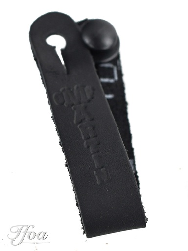 [AMA A0031] Martin Headstock Strap Tie Black