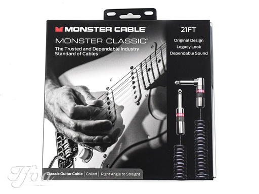 [600499-00] Monster Classic 21ft Coiled 6.4m Instrument Cable