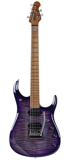 [661-JJF-10-00-MB-CR] Music Man JP15 Purple Nebula Flame Top