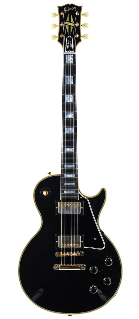 Gibson Murphy Lab 1957 Les Paul Custom 2 Pickup Ebony Ultra Light Aged B-Stock