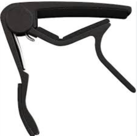 CLX Ukulele Capo Black