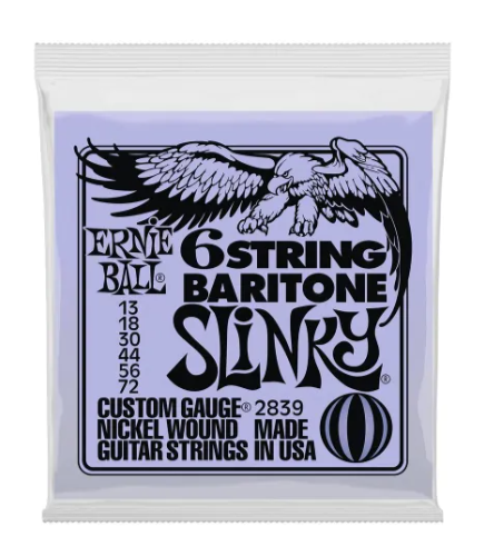 Ernie Ball 2839 Baritone Slinky 13-72