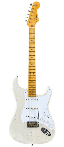 Fender Custom Shop EC Stratocaster Journeyman Relic White 2017