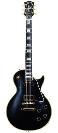 [LPB57VOEBGH1] Gibson 1957 Les Paul Custom Reissue VOS Ebony