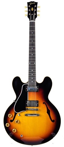 [59ES335LHVOVBNH1] Gibson Custom 1959 ES335 Reissue VOS Vintage Burst Lefty