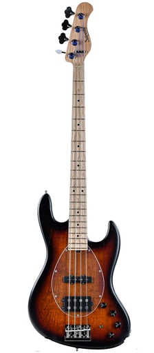 [4061688054750] Sadowsky MetroLine Vintage M/J Swamp Ash Almond Sunburst Satin