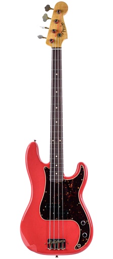 [9235001329] Fender Custom Shop Pino Palladino Precision Bass Relic Fiesta Red