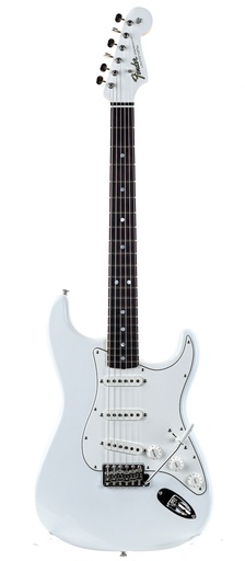 [9238014143] Fender Custom Shop 65 Stratocaster CC RW Faded Arctic White