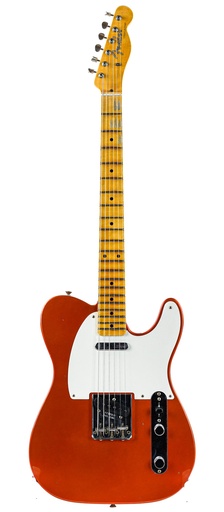 [9236081208] Fender Custom Shop 57 Telecaster Journeyman Aged Candy Tangerine