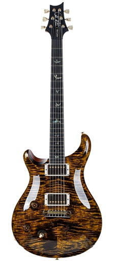 [WL_02189_YI_] PRS Wood Library McCarty 10 Top Yellow Tiger Lefty