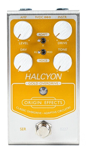 [OEX-0029-00] Origin Effects Halcyon Gold Overdrive