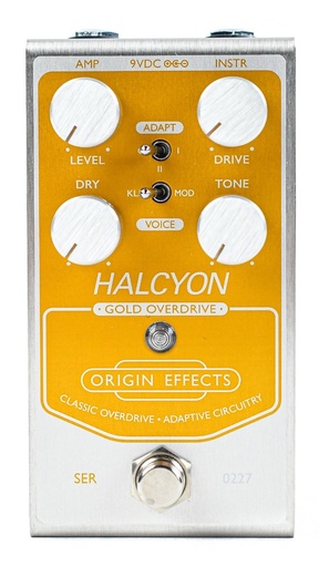 [OEX-0029-00] Origin Effects Halcyon Gold Overdrive