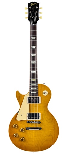 [LPR58LHVOLBNH1] Gibson 1958 Les Paul Standard Lemon Burst VOS Lefty