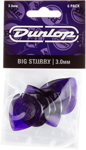 [475P3.0] Dunlop 6 Pack Big Stubby 3.0 MM