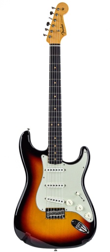 [9235001543] Fender Custom Shop Vintage Custom '59 Hardtail Stratocaster Chocolate 3-Color Sunburst