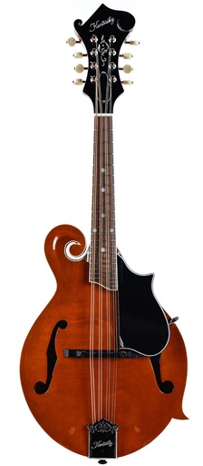 Kentucky KM752 Deluxe F-Model Mandolin Transparent Amber