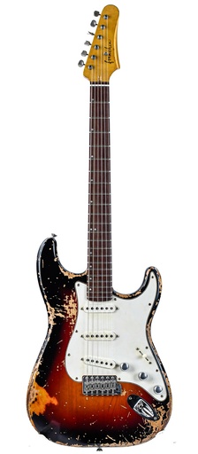 [FR-MC-3TS] Franchin Mercury 3 Color Sunburst Heavy Relic